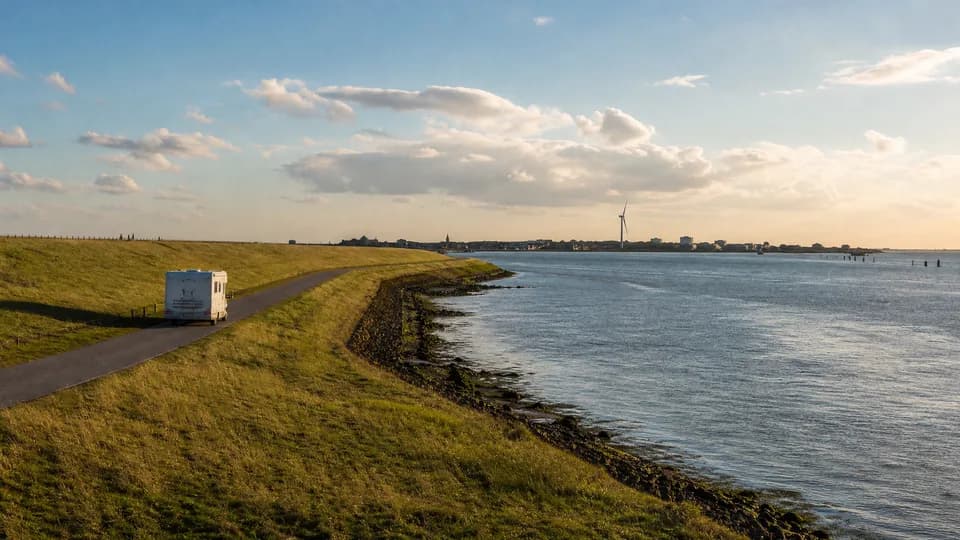 RV rental pickup in Asten, Netherlands