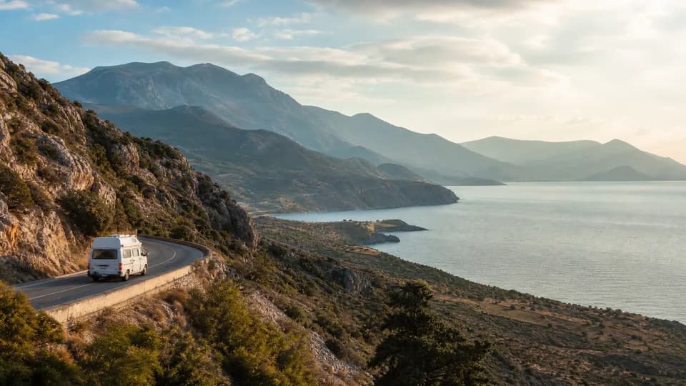 RV rental pickup in Athens, Greece
