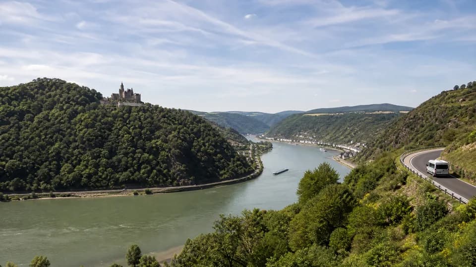 RV rental pickup in Dusseldorf, Germany