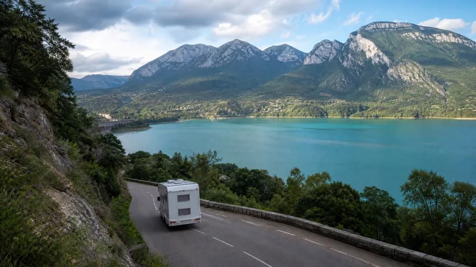 RV rental pickup in Lyon, France