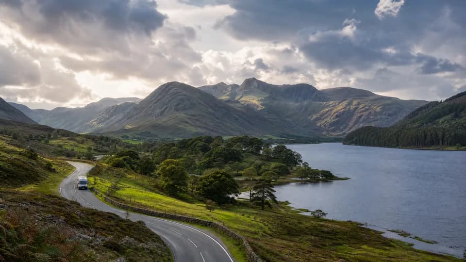 RV rental pickup in Manchester, United Kingdom