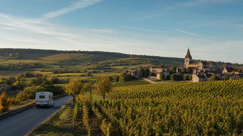 RV rental pickup in Paris Orly, France