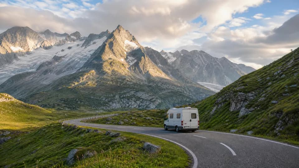 RV rental pickup in Paris, France