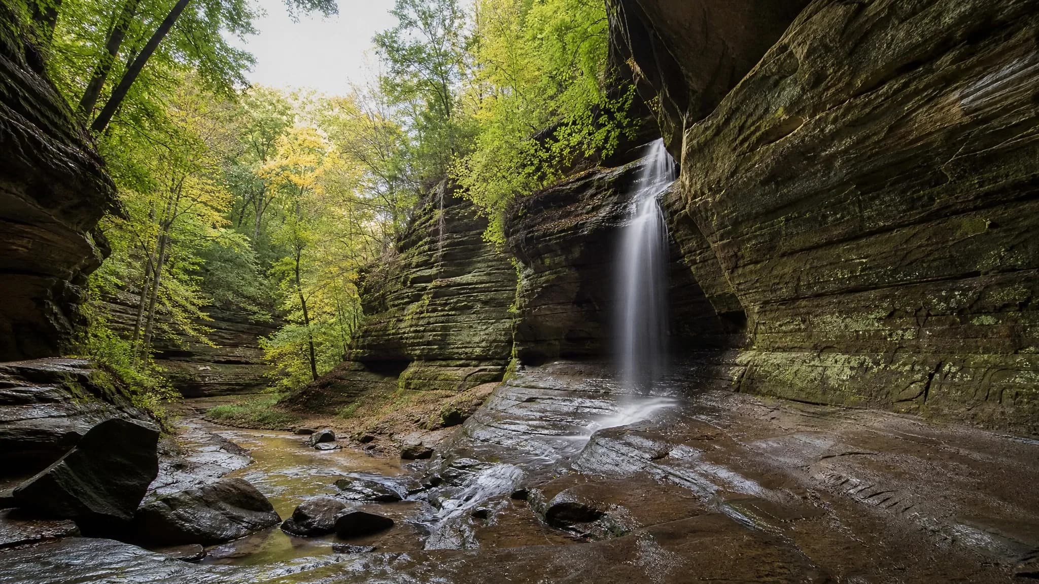 Illinois RV trip toward Starved Rock State Park