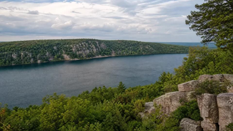 Wisconsin Dells and Devil's Lake RV trip from Illinois