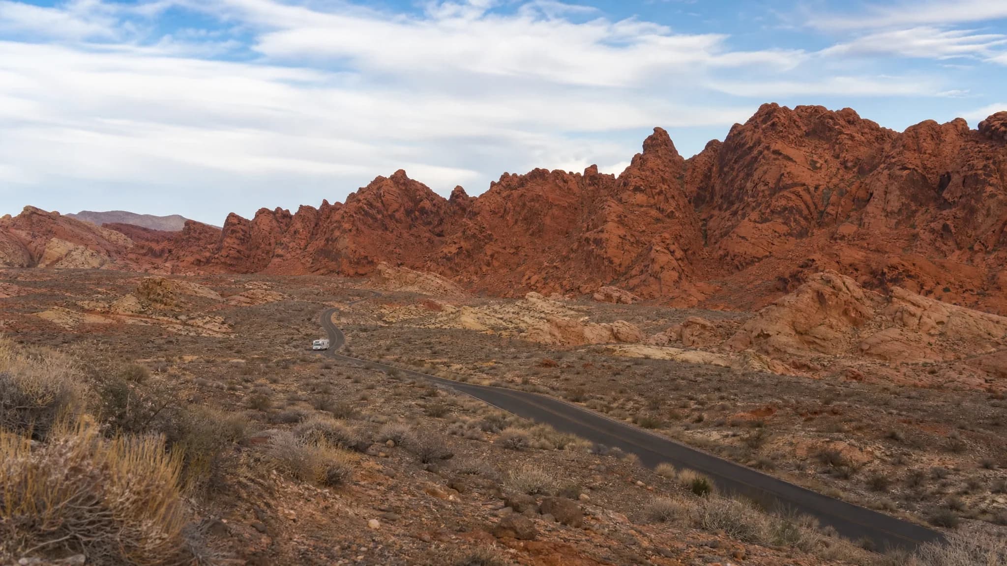 Nevada RV trip near Valley of Fire