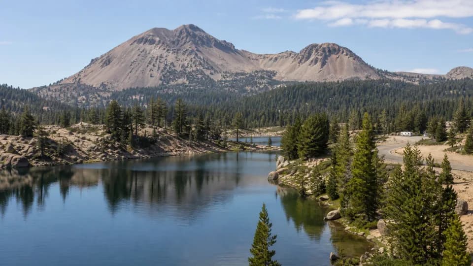 Lassen Volcanic National Park near reno-nv