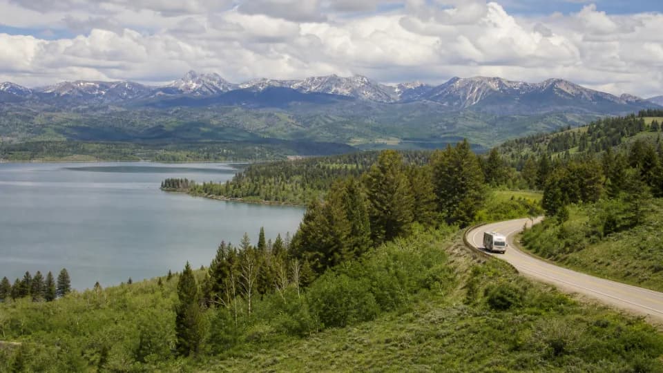 Wasatch mountain RV loop from Utah