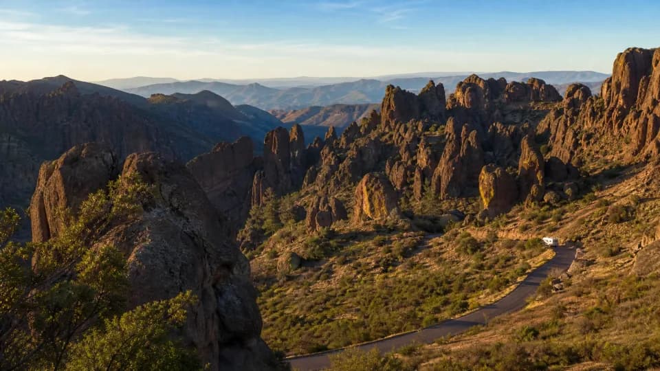 Pinnacles National Park near santa-cruz-ca