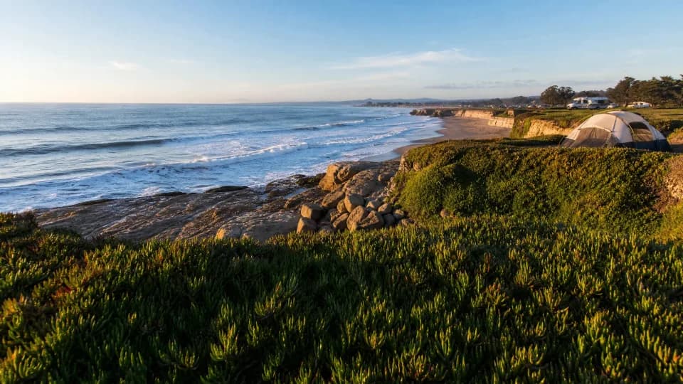 Santa Cruz beach campgrounds near santa-cruz-ca